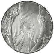 20 Rand The Big Five Series I - Elephant, South Africa, 2020 reverse image