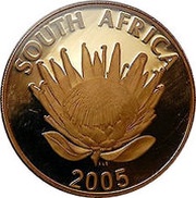25 Rand / 1 Ounce Albert John Luthuli obverse image