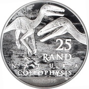 25 Rand Coelophysis, South Africa, 2020 reverse image