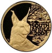 50 Rand - ½ Ounce Natura - Caracal obverse image