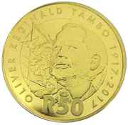 50 Rand OR Tambo reverse image