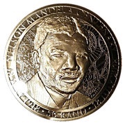 50 Rand Nelson Mandela - As a young man reverse image