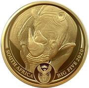 50 Rand The Big Five Series I - Rhino obverse image