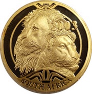 100 Rand - 1 Ounce Natura - Lion obverse image
