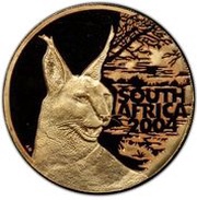 100 Rand - 1 Ounce Natura - Caracal obverse image