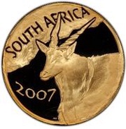 100 Rand - 1 Ounce Natura - Eland obverse image
