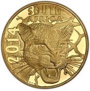 100 Rand - 1 Ounce Natura - Leopard obverse image