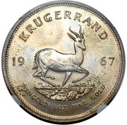 1 Ounce Krugerrand Pattern reverse image