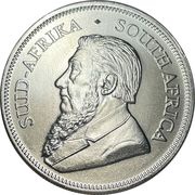 Silver Krugerrand - 1 Rand obverse image
