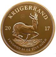 50 Ounce Krugerrand reverse image