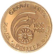 ⅒ Ounce Groot Trek 150 Years reverse image