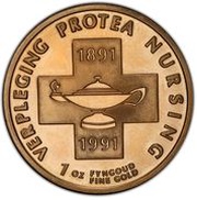 1 Ounce Nursing Centennial reverse image