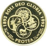 ⅒ Ounce Coinage Centennial reverse image