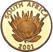 1 Ounce Protea Tourism obverse image
