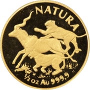 ½ Ounce Natura - Lion reverse image