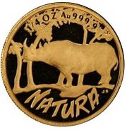 ¼ Ounce Natura - Rhino reverse image
