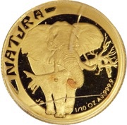 ⅒ Ounce Natura - Elephant reverse image