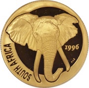 ½ Ounce Natura - Elephant obverse image