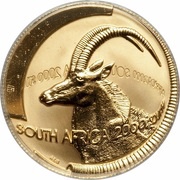 ¼ Ounce Natura - Sable, Queen of the Antelopes obverse image