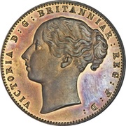 1 Penny - Victoria Cape of Good Hope obverse image
