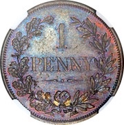 1 Penny Cape of Good Hope; Bronze issue reverse image