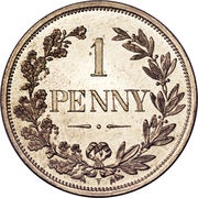 1 Penny Cape of Good Hope; Copper-Nickel issue reverse image