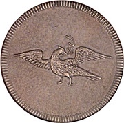 ¼ 'Penny' Griqua Town obverse image