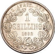 1 Shilling Zuid Afrikaansche Republiek reverse image