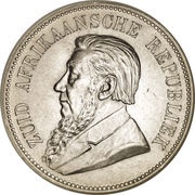 5 Shillings Zuid Afrikaansche Republiek obverse image