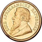 ½ Pond Zuid Afrikaansche Republiek obverse image
