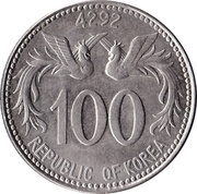 100 Hwan obverse image