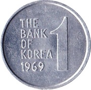 1 Won reverse image