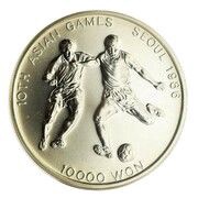 10 000 Won, South Korea, 1986 reverse image