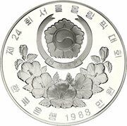 10 000 Won Gymnast obverse image