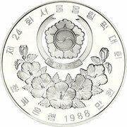 10 000 Won Soccer obverse image