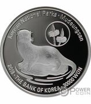 30 000 Won Mudeungsan National Park, South Korea, 2018 reverse image