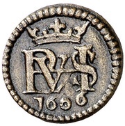1 Maravedi - Felipe III monogram obverse image