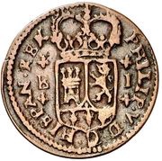 1 Maravedi - Felipe V obverse image