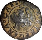 2 Maravedis - Ferdinandus V and Elisabet I, Spain, 1520-1566 reverse image