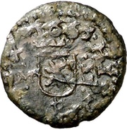 2 Maravedis - Felipe IV, Spain, 1661-1664 reverse image
