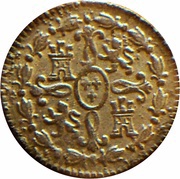 2 Maravedis - Carlos III, Spain, 1770-1788 reverse image