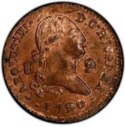 2 Maravedis - Carlos IV obverse image