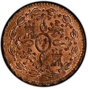 2 Maravedis - Carlos IV, Spain, 1788-1808 reverse image