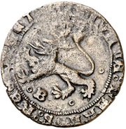 4 Maravedis - Ioana and Carolus I, Spain, 1525-1528 reverse image
