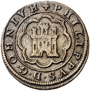 4 Maravedis - Felipe II Segovia obverse image