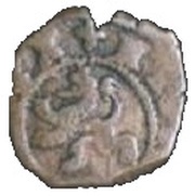 4 Maravedis - Felipe III hammered, Spain, 1598-1621 reverse image