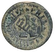 4 Maravedis - Felipe III countermark obverse image