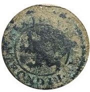 4 Maravedis - Felipe III countermark, Spain, 1603 reverse image