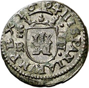 4 Maravedis - Felipe IV Segovia reverse image