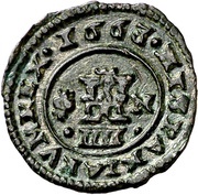 4 Maravedis - Felipe IV Granada, Spain, 1661-1664 reverse image